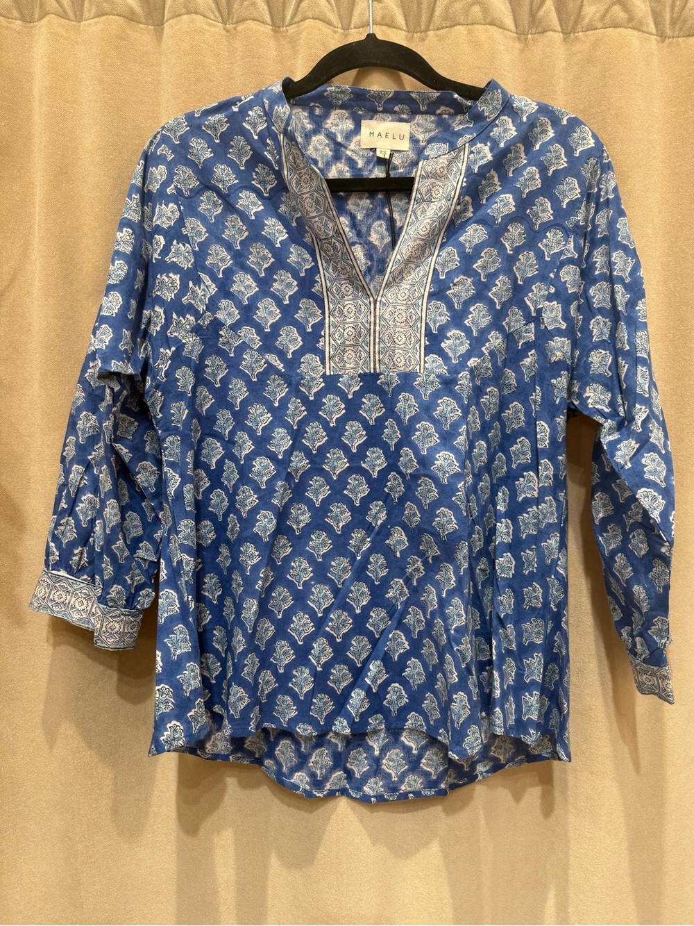 Maelu Willow Blouse in Isla